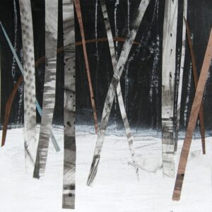 Birch Trees in the Snow II