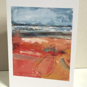 Card 3 'Boats in Sennen Harbour'