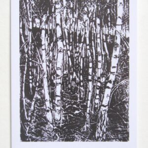 Card 12 'Birch Trees'